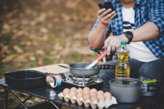 Matlagning vid camping