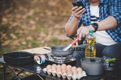 Matlagning vid camping